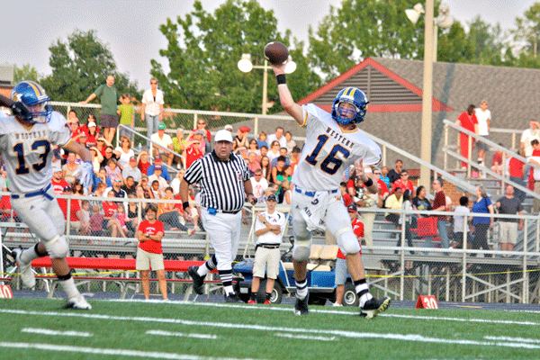 Kent Henry in the Western’s season opener August 26. Photo courtesy WhatALongShot.com.